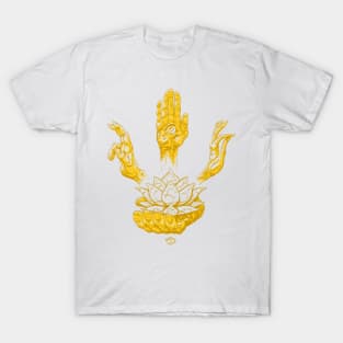 Blessing Hands - Saffron - T-Shirt